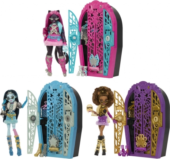 Monster High Skulltimate Secrets Hauntlywood – tajomná bábika so šatníkom a prekvapeniami