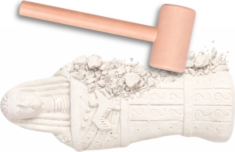 Jednoduché štiepanie a realistické „vykopávky“