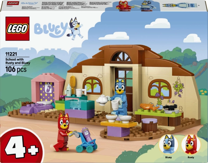 LEGO Bluey Škola s Rustym a Blue