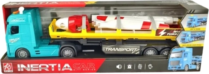 Detské nákladné auto – odťahovka s vrtuľkou, so svetlom a zvukom