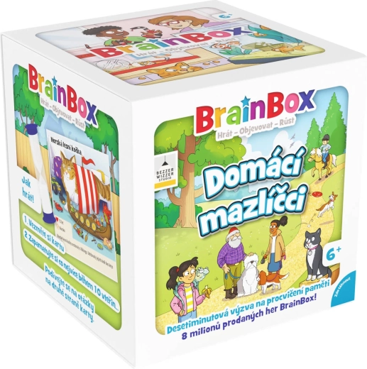 Asmodee BrainBox domáci miláčikovia