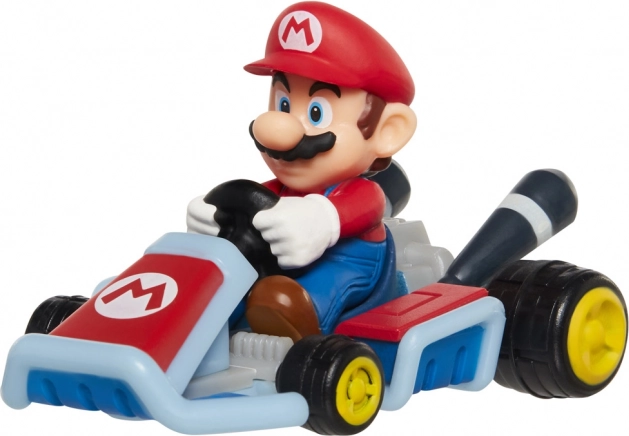 Super Mario miniautíčka s figúrkou