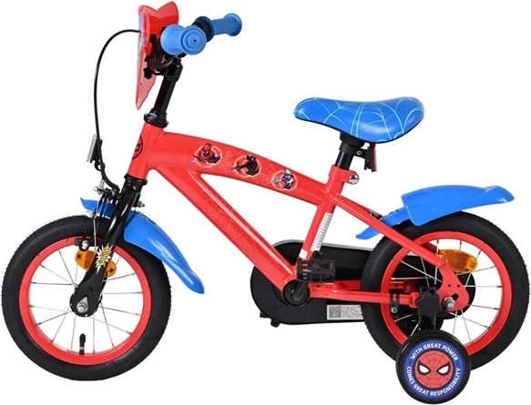 Detský bicykel Spider-Man 12" červeno-modrý