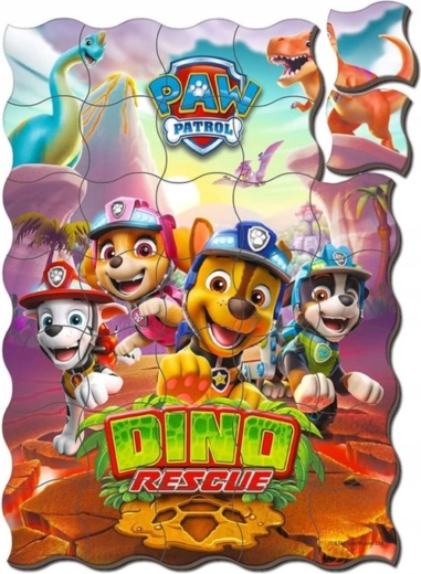 Farebný motív Dino Rescue, ktorý deti vtiahne do hry