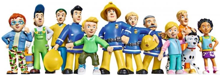 12 postavičiek na nazbieranie