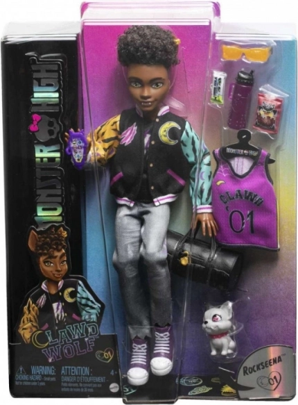 Monster High bábika Clawd Wolf