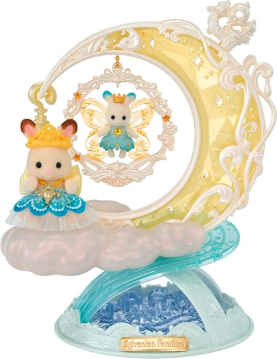 Sylvanian Families Vílí prívesok Súmrak – čarovná sada s figúrkami a stojanom