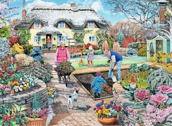 Puzzle Dedkova záhrada 500 dielikov Ravensburger
