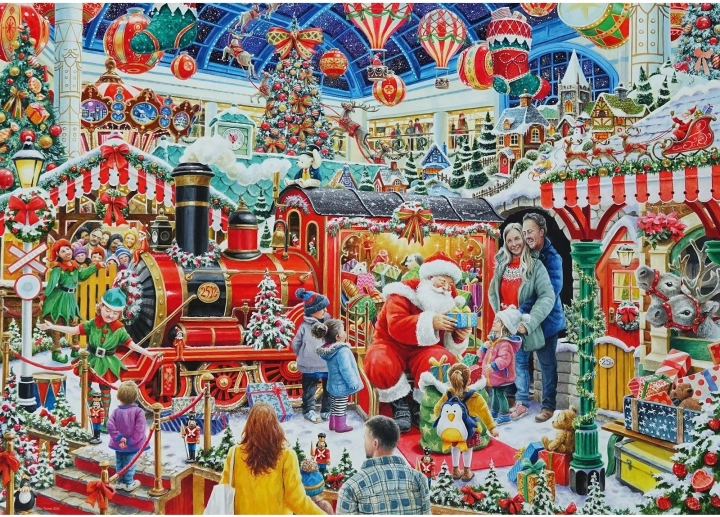 Ravensburger puzzle Vianoce 1000 dielikov