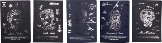 zošit A4 linajkovaný 40 listov vedci