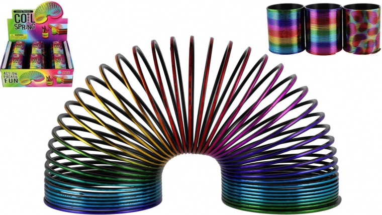 Farebná plastová špirála 8,5 cm