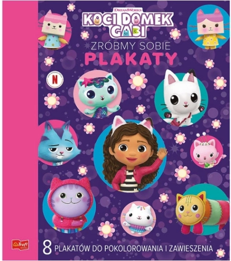 Gábin mačací domček: vyrobme si plagáty