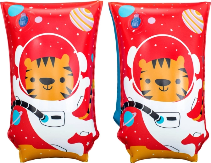 Veselý motív tigra astronauta
