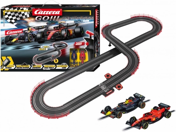 autodráha carrera go flying lap f1 ferrari vs red bull 1:43, 4,3 m