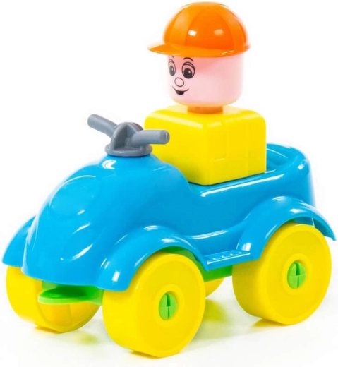 Farebná štvorkolka na hru na cestovateľa
