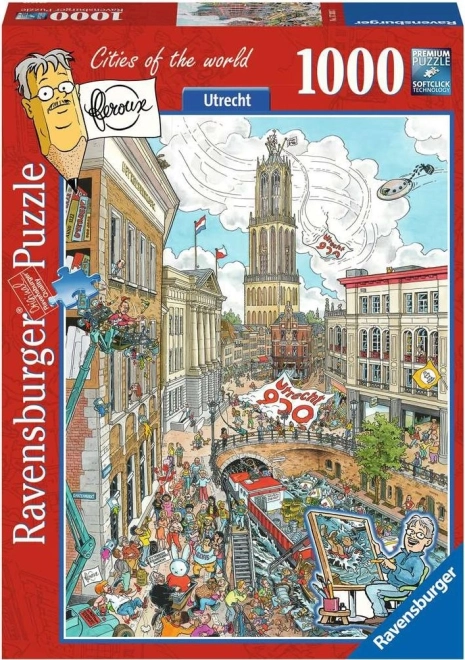 Ravensburger puzzle Mestá sveta Utrecht 1000 dielikov