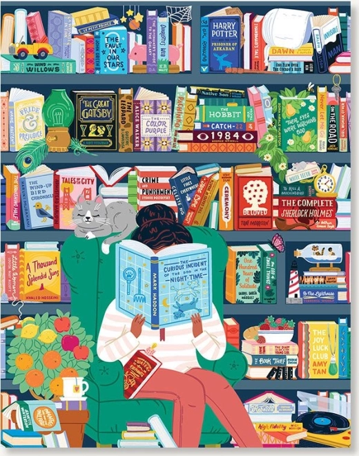 puzzle bucket list: 50 kníh sveta, ktoré musíte prečítať – 1000 dielikov