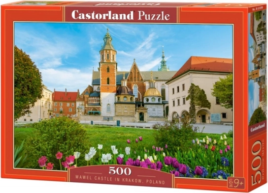 Puzzle 500 dielikov – Wawel, hrad Krakov, Poľsko