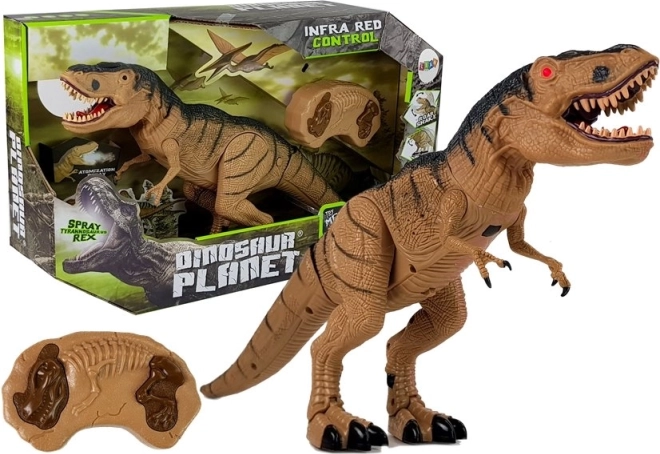 Diaľkovo ovládaný Tyrannosaurus Rex s hmlou