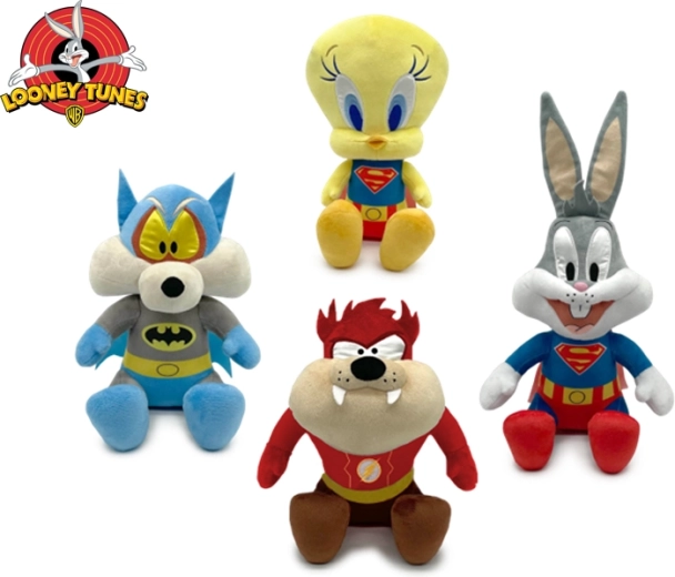 Looney Tunes plyšová postavička superhrdina 23 cm, sediaca