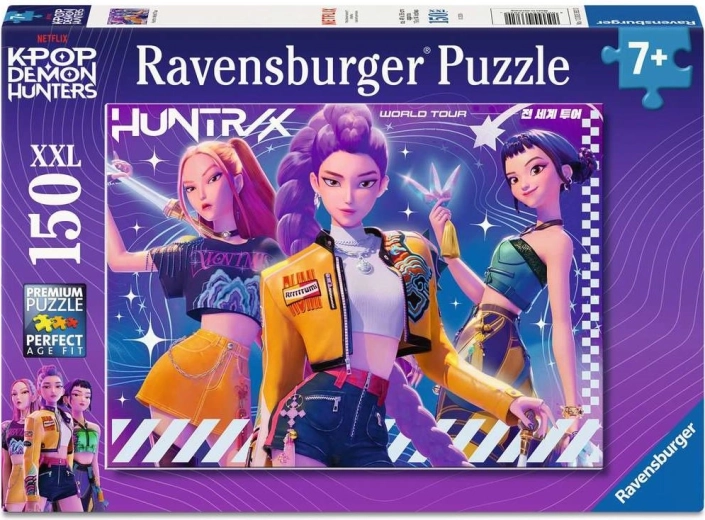 K-pop: Lovkyne démonov – svetové turné, puzzle 150 dielikov