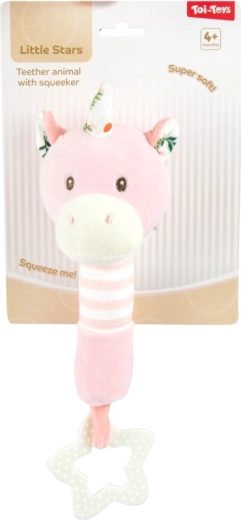 Roztomilé zvieratko v ružových tónoch