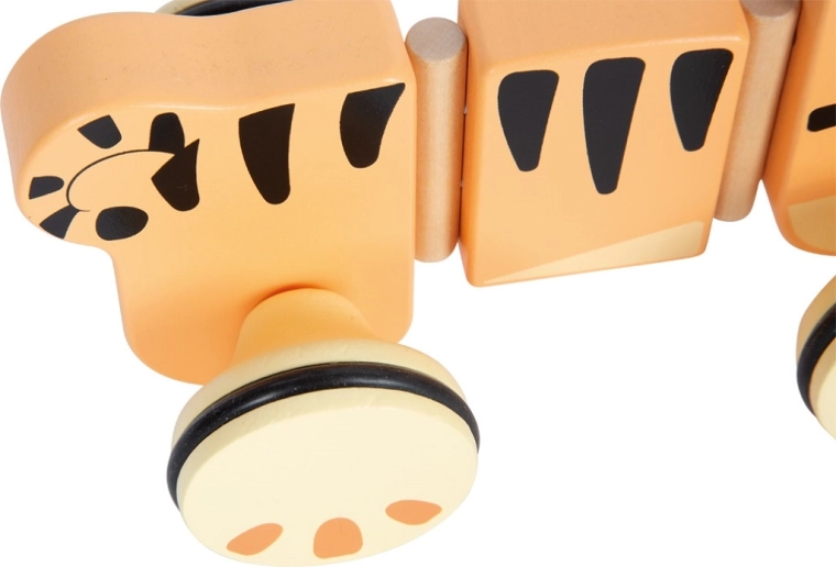 Flexibilné trojdielne telo s vlnivým efektom