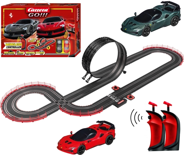 Carrera GO!!! pretekárska dráha Ferrari SF90 XX Stradale 5,3 m