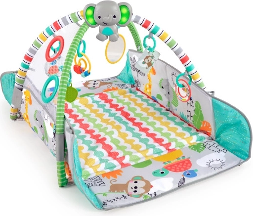 Hudobný slon so svetlami pre dlhšiu hru