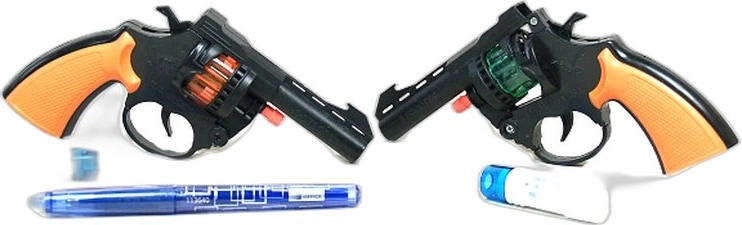 Hračkársky revolver - 1 kus