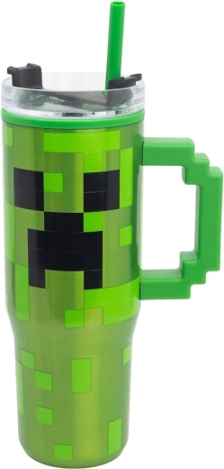 Termohrnček so slamkou Minecraft 770 ml