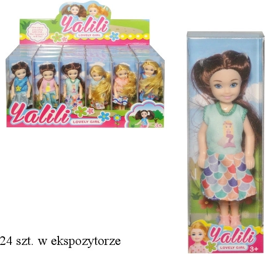 Mini bábika v rôznych outfitoch
