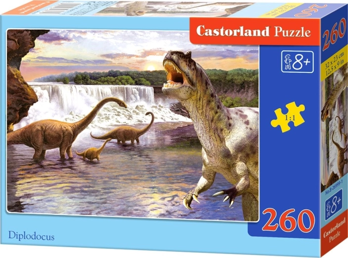 Detské puzzle Diplodocus 260 dielikov