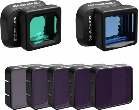 Sada filtrov širokouhlý, anamorfný a ND pre DJI Mini 4 Pro