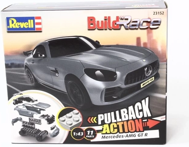 Revell Mercedes-AMG GT R Build’n Race sivý