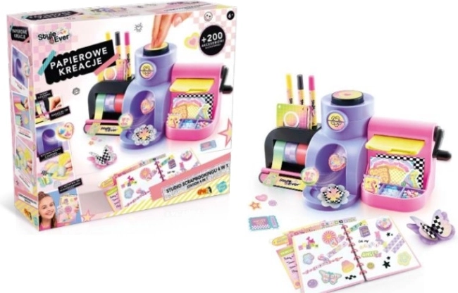 EPEE Papierové kreácie štúdio na scrapbooking 4v1