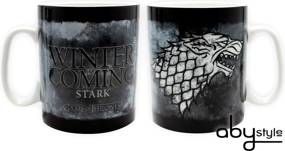 Game of Thrones jumbo hrnček Stark 460 ml