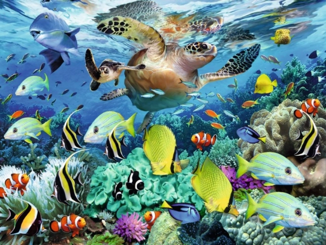 Ravensburger puzzle Podmorský raj 150 dielikov