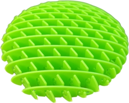 Fidget antistresová elastická senzomotorická hračka zelená 10 cm