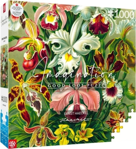 puzzle imagination: ernst haeckel – orchidea 1000 dielikov