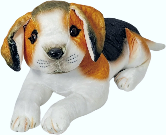 Plyšový pes Beagle - 1 kus
