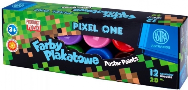 Temperové farby ASTRA Pixel One 12×20 ml