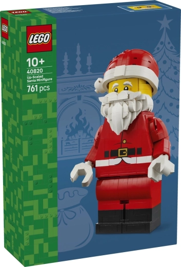 LEGO Iconic zväčšená minifigúrka Santa Clausa