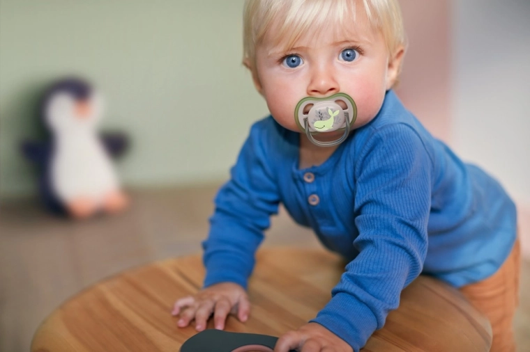 Ortodontická silikónová sacia časť pre prirodzený vývoj