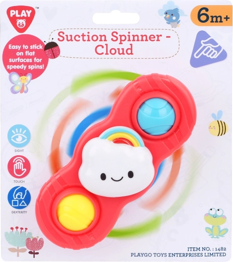 PlayGo prisávací spinner Obláčik