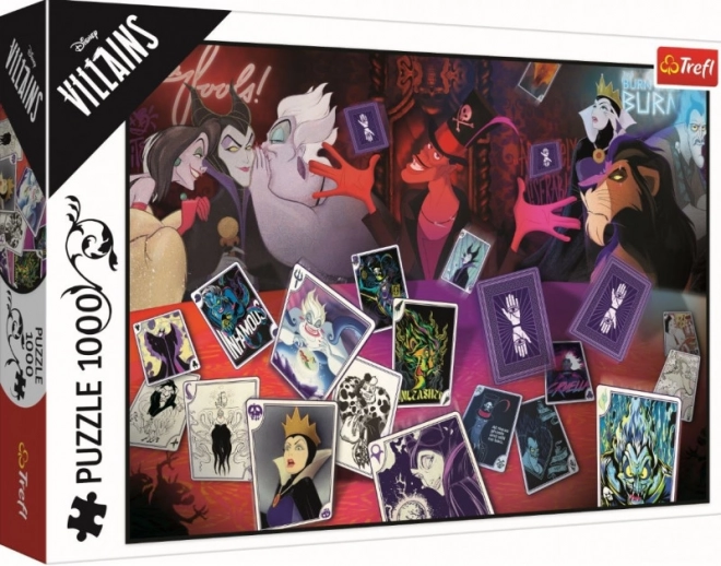 Puzzle 1000 dielikov DISNEY VILLAINS – šťastná séria