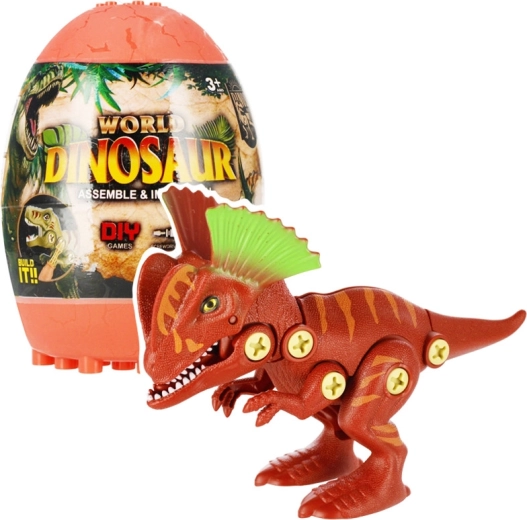 Skladací dinosaurus v vajíčku