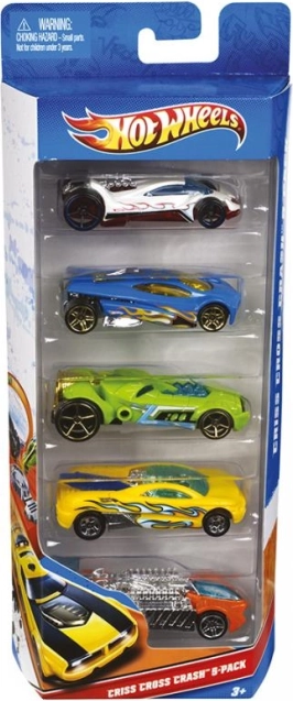 Hot Wheels kolekcia piatich angličákov