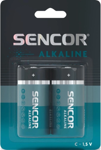 Sencor alkalická batéria C LR14