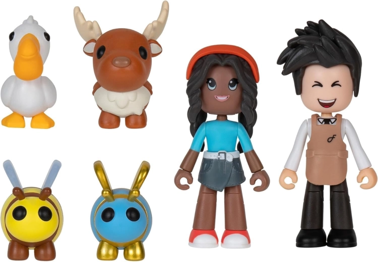 Pohyblivé figúrky ľudí a zvieratiek